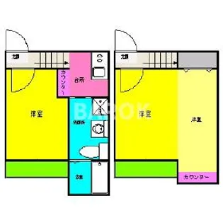 エバーブライト馬出【2階】の間取り