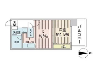 S-RESIDENCE円山表参道【7階】の間取り