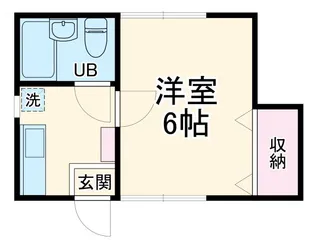 プチコートII【1階】の間取り