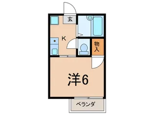メゾン山王【2階】の間取り