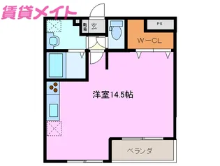 マルセイユ【3階】の間取り