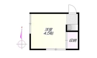 樟川荘【2階】の間取り