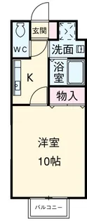 プランドール【1階】の間取り