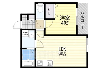 フォレ下穂積【1階】の間取り