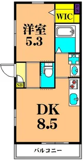ステベリ ゼームス坂【2階】の間取り