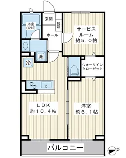 アルモニー【3階】の間取り