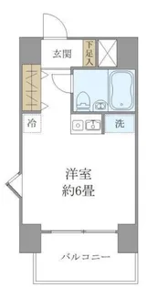 プラス・ワン横浜【5階】の間取り