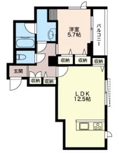 Maison Relafort【2階】の間取り