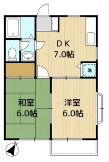 サニーヒル【2階】の間取り