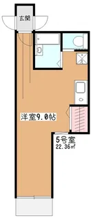 メゾンドプレステージ【1階】の間取り