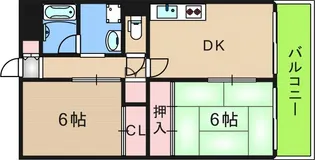クレセントマンション【3階】の間取り