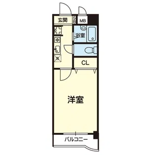 ホワイトヒル【3階】の間取り