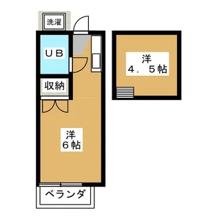 リーハイム【2階】の間取り