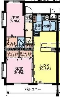 M10.若葉【1階】の間取り