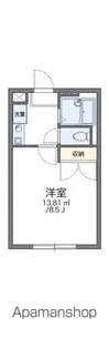 レオパレスGOLD【1階】の間取り