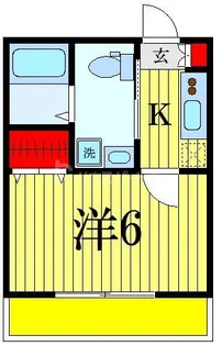 天成2番館【3階】の間取り