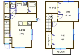 ブルーノートの間取り
