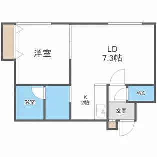 リータウンD【3階】の間取り