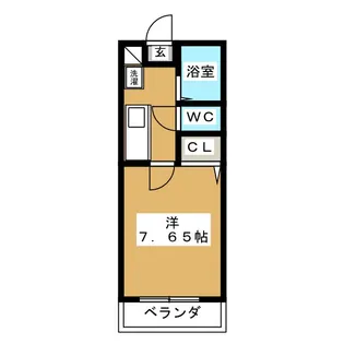 BERRY COURT【2階】の間取り