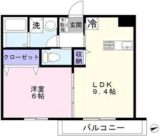COSMOS【1階】の間取り