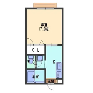 ドリームハイツ3【1階】の間取り