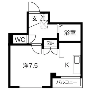 セトル南大通り【5階】の間取り