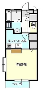 メルベイユ・エスパス【1階】の間取り