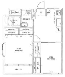 ハイツM【3階】の間取り