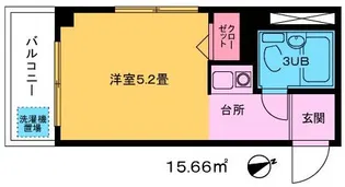 長田ビル【3階】の間取り