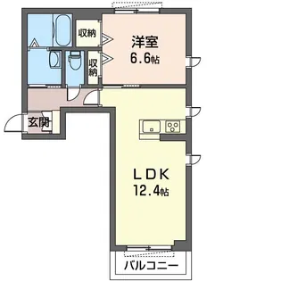 グランドミールE【2階】の間取り