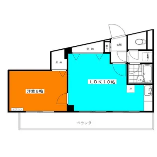 東京都品川区東品川3【マンション】の間取り