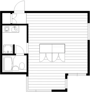 サンハウス橋山【2階】の間取り