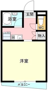 フルエンス【4階】の間取り