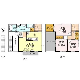 グランアヴァンティIIの間取り