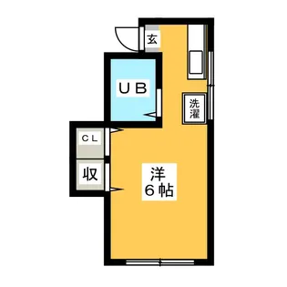 ハイツONO【2階】の間取り