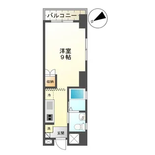 長崎県長崎市今博多町【マンション】の間取り