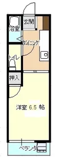稲毛ハイツ【3階】の間取り