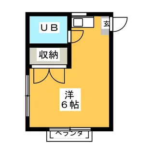 アクロ一ッ橋【2階】の間取り