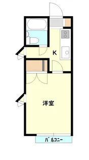 グリーンハウスII【2階】の間取り