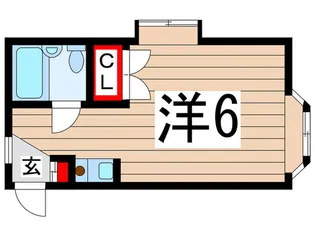 ア-バンハイツ108【1階】の間取り