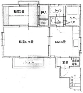 ヴェルドミール【2階】の間取り