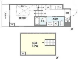 VIA LATTEA志村の間取り