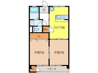 向井ビル【3階】の間取り