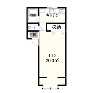 エスペランサII【1階】の間取り