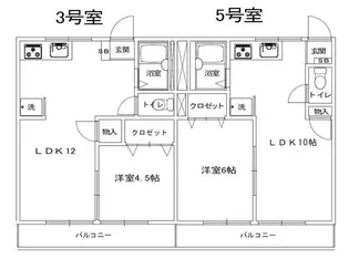 メゾンいしかわ【1階】の間取り