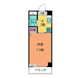 さくまビル【4階】の間取り