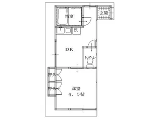 すまいる高経【1階】の間取り
