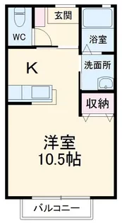 プロミネンス【1階】の間取り