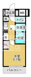 大阪府大阪市東成区東小橋1【マンション】の間取り