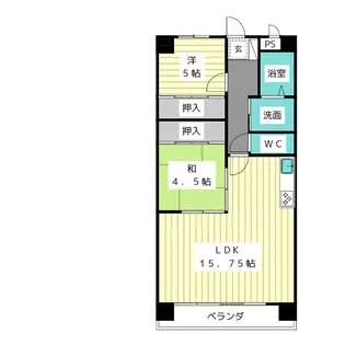 ナビシティ牧の里【3階】の間取り